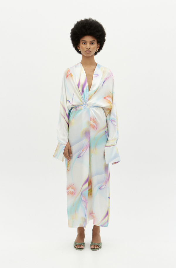 Plumage Kimono Dress by Aeraki